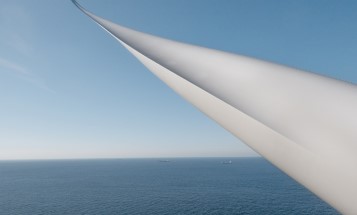 Havsbaserat vindkraftverk
